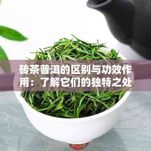 砖茶普洱的区别与功效作用：了解它们的独特之处