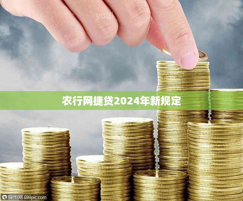 农行网捷贷2024年新规定