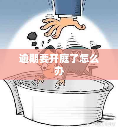 逾期要开庭了怎么办