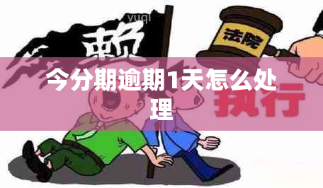 今分期逾期1天怎么处理