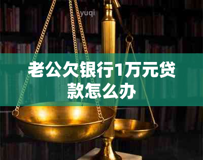 老公欠银行1万元贷款怎么办