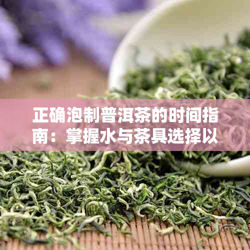 正确泡制普洱茶的时间指南：掌握水与茶具选择以优化口感体验