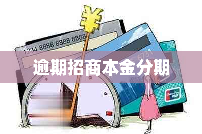 逾期招商本金分期