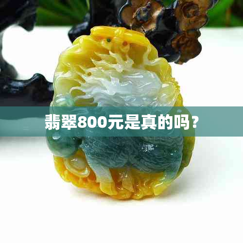 翡翠800元是真的吗？