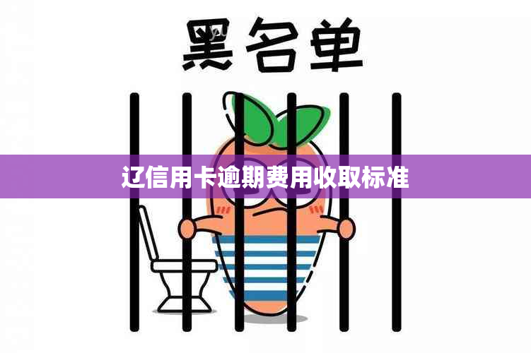 辽信用卡逾期费用收取标准