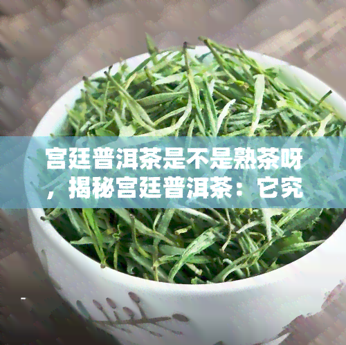 宫廷普洱茶是不是熟茶呀，揭秘宫廷普洱茶：它究竟是熟茶还是生茶？