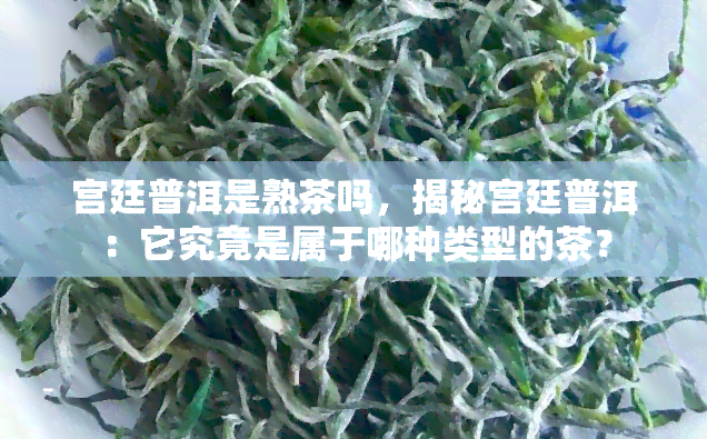 宫廷普洱是熟茶吗，揭秘宫廷普洱：它究竟是属于哪种类型的茶？