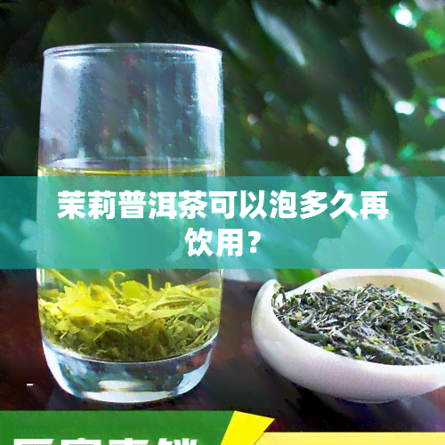 茉莉普洱茶可以泡多久再饮用？