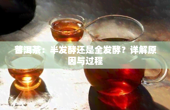 普洱茶：半发酵还是全发酵？详解原因与过程