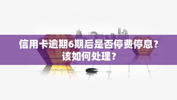 信用卡逾期6期后是否停费停息？该如何处理？