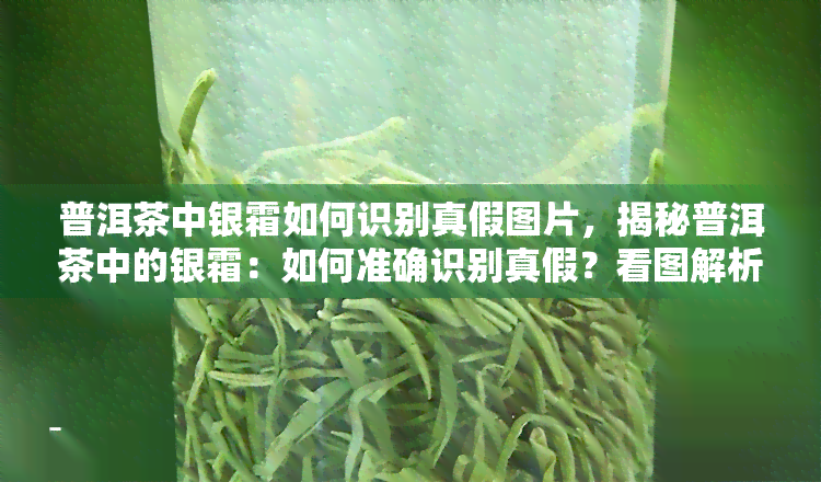 普洱茶中银霜如何识别真假图片，揭秘普洱茶中的银霜：如何准确识别真假？看图解析！