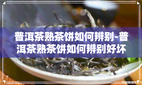 普洱茶熟茶饼如何辨别-普洱茶熟茶饼如何辨别好坏