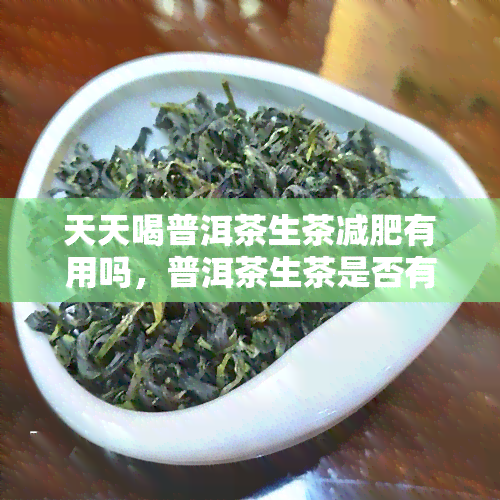 天天喝普洱茶生茶减肥有用吗，普洱茶生茶是否有助于天天减肥？