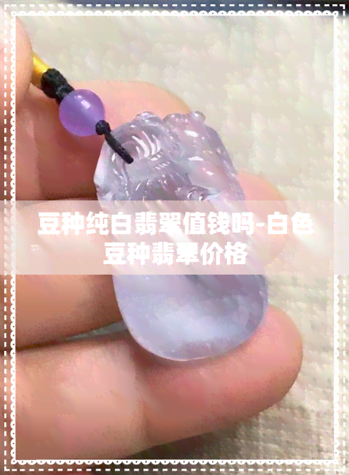 豆种纯白翡翠值钱吗-白色豆种翡翠价格