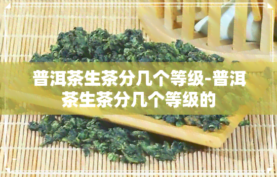 普洱茶生茶分几个等级-普洱茶生茶分几个等级的