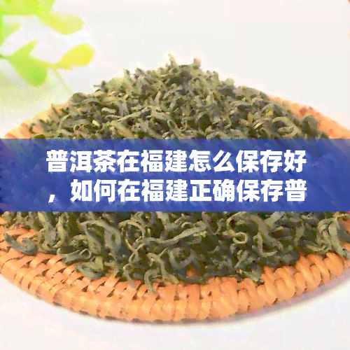 普洱茶在福建怎么保存好，如何在福建正确保存普洱茶？