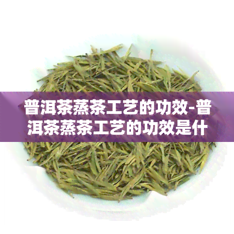 普洱茶蒸茶工艺的功效-普洱茶蒸茶工艺的功效是什么