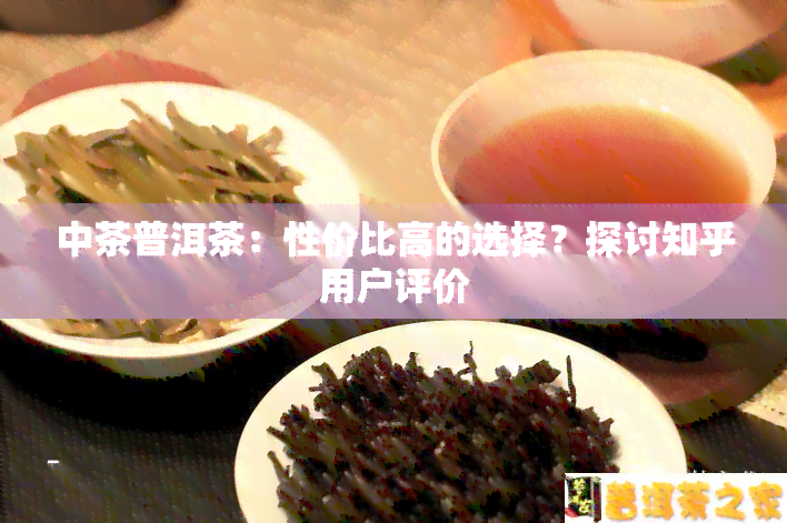 中茶普洱茶：性价比高的选择？探讨知乎用户评价