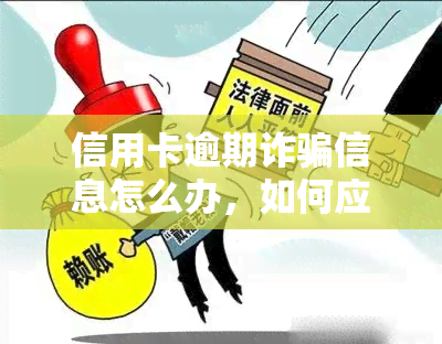 信用卡逾期诈骗信息怎么办，如何应对信用卡逾期诈骗信息？