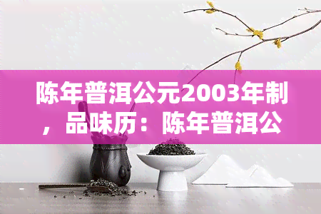 陈年普洱公元2003年制，品味历：陈年普洱公元2003年制的独特魅力