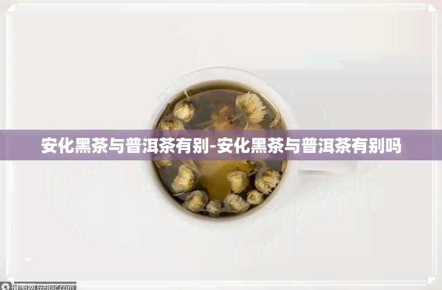 安化黑茶与普洱茶有别-安化黑茶与普洱茶有别吗