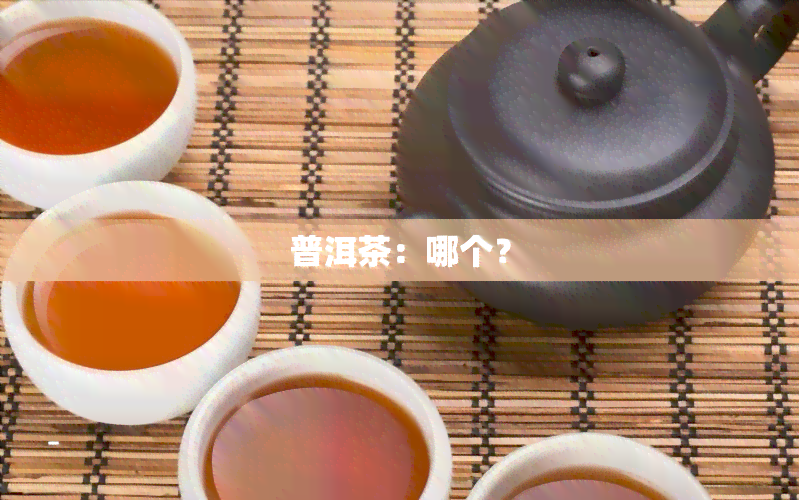 普洱茶：哪个？