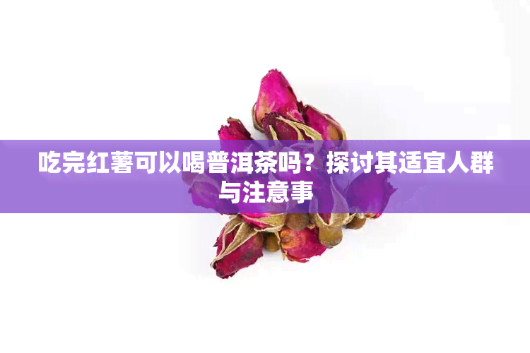 吃完红薯可以喝普洱茶吗？探讨其适宜人群与注意事