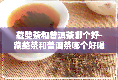 藏獒茶和普洱茶哪个好-藏獒茶和普洱茶哪个好喝