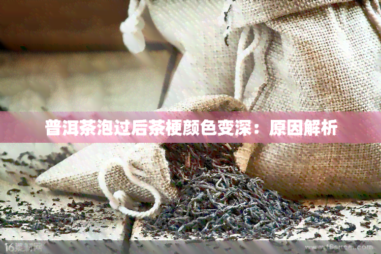 普洱茶泡过后茶梗颜色变深：原因解析