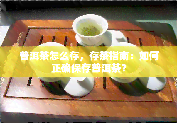 普洱茶怎么存，存茶指南：如何正确保存普洱茶？