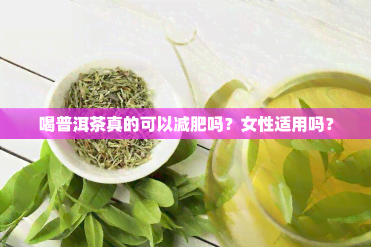 喝普洱茶真的可以减肥吗？女性适用吗？