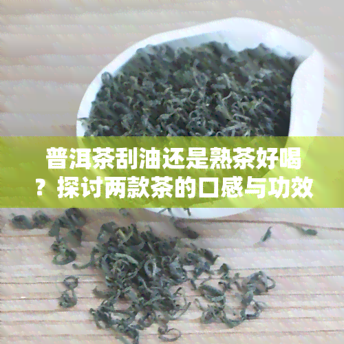 普洱茶刮油还是熟茶好喝？探讨两款茶的口感与功效