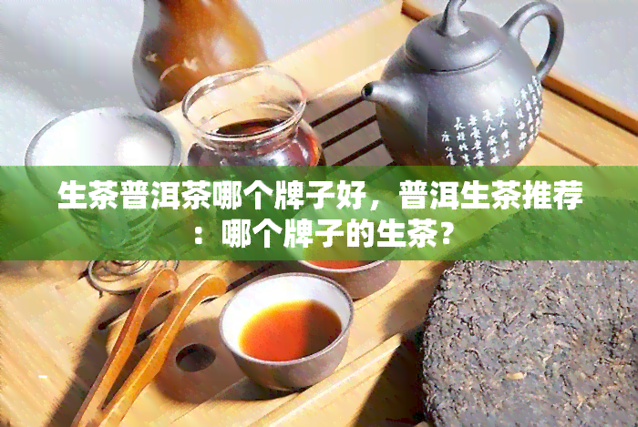 生茶普洱茶哪个牌子好，普洱生茶推荐：哪个牌子的生茶？