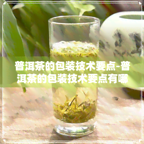 普洱茶的包装技术要点-普洱茶的包装技术要点有哪些