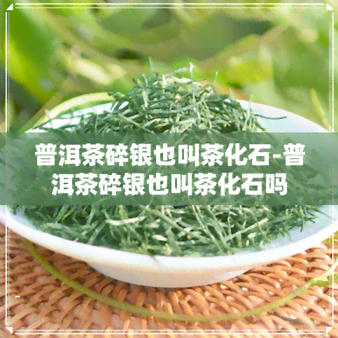 普洱茶碎银也叫茶化石-普洱茶碎银也叫茶化石吗