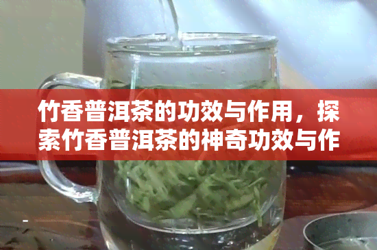 竹香普洱茶的功效与作用，探索竹香普洱茶的神奇功效与作用