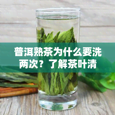 普洱熟茶为什么要洗两次？了解茶叶清洁与口感提升的秘密