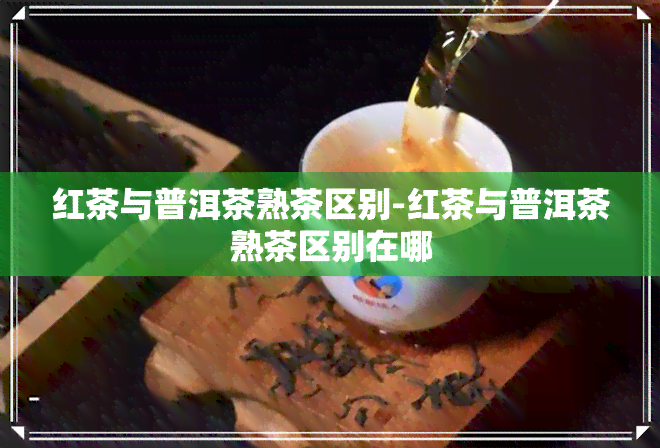 红茶与普洱茶熟茶区别-红茶与普洱茶熟茶区别在哪