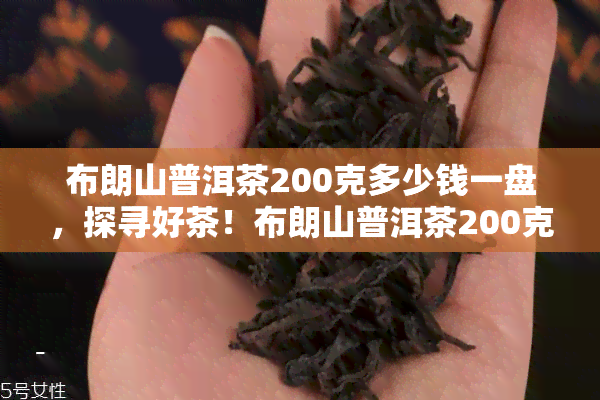 布朗山普洱茶200克多少钱一盘，探寻好茶！布朗山普洱茶200克每盘价格大揭秘