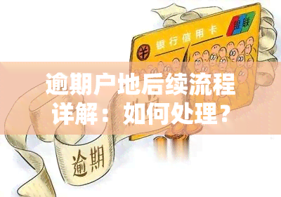 逾期户地后续流程详解：如何处理？