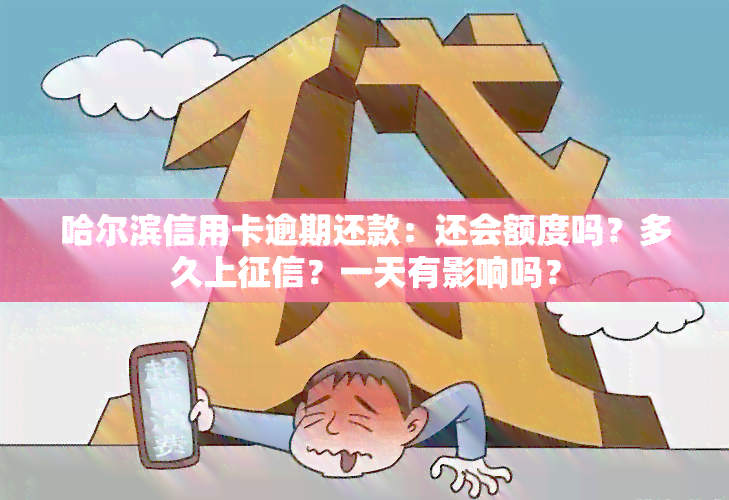 哈尔滨信用卡逾期还款：还会额度吗？多久上？一天有影响吗？