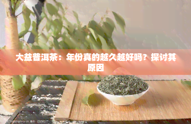 大益普洱茶：年份真的越久越好吗？探讨其原因