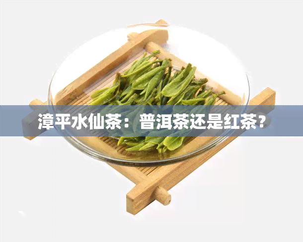 漳平水仙茶：普洱茶还是红茶？