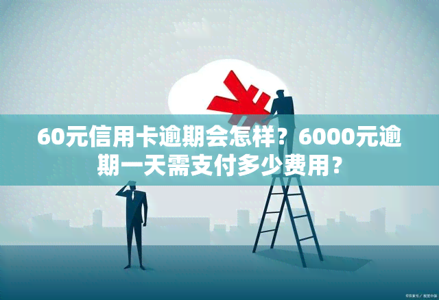 60元信用卡逾期会怎样？6000元逾期一天需支付多少费用？