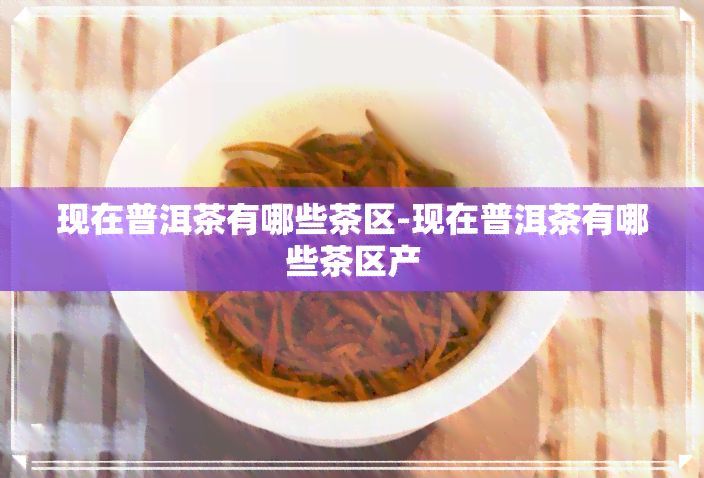 现在普洱茶有哪些茶区-现在普洱茶有哪些茶区产