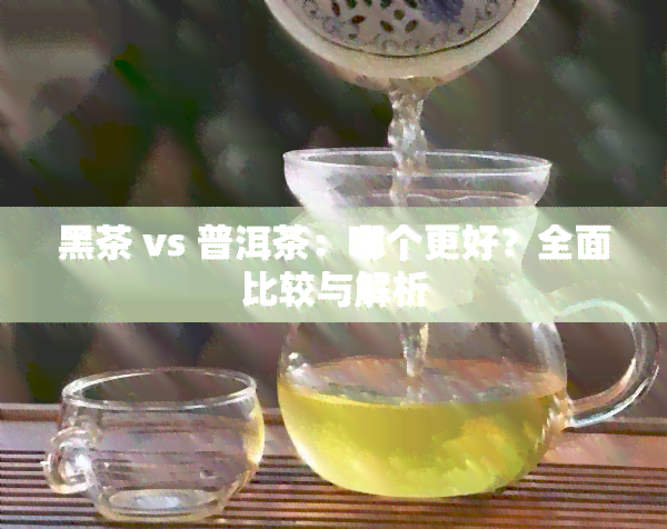 黑茶 vs 普洱茶：哪个更好？全面比较与解析