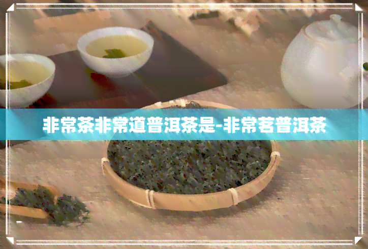 非常茶非常道普洱茶是-非常茗普洱茶