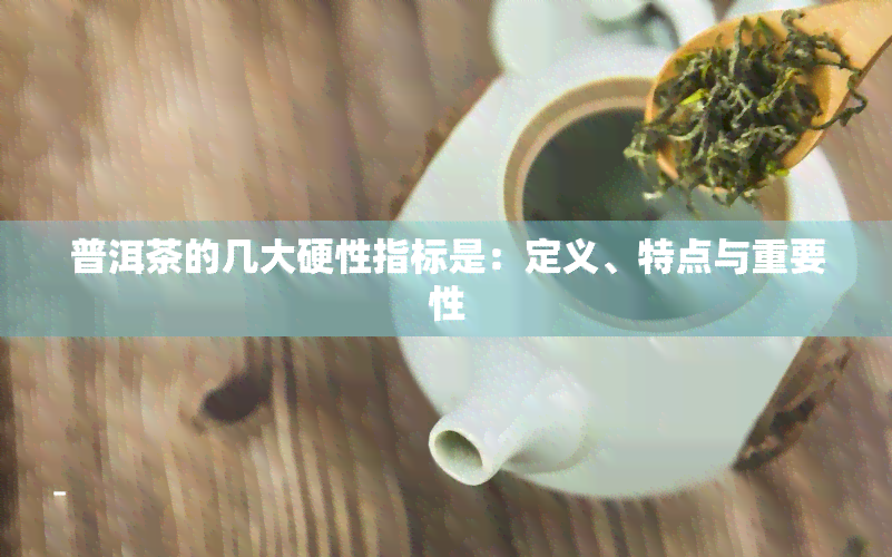 普洱茶的几大硬性指标是：定义、特点与重要性