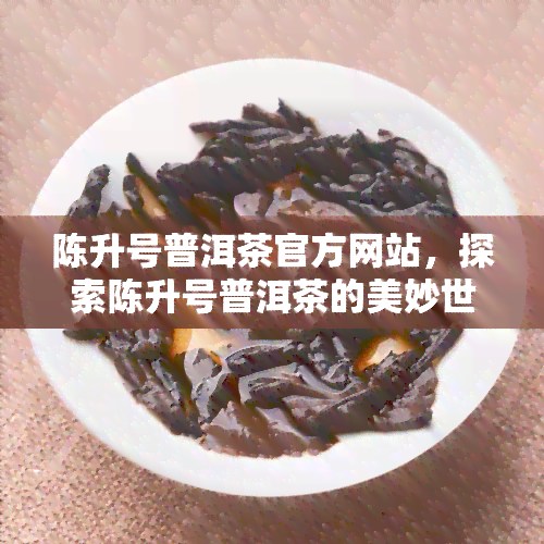 陈升号普洱茶官方网站，探索陈升号普洱茶的美妙世界：官方网上商城入口