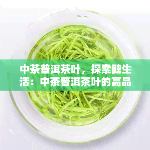 中茶普洱茶叶，探索健生活：中茶普洱茶叶的高品质普洱茶